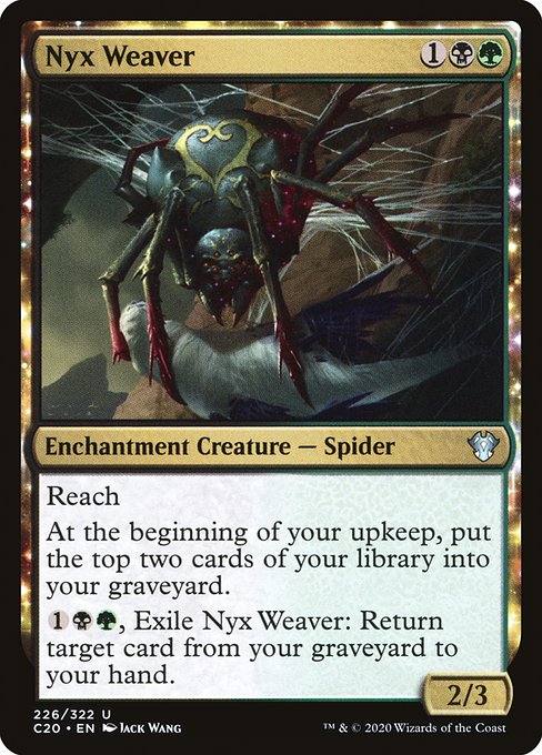 Nyx Weaver - Commander 2020 #226