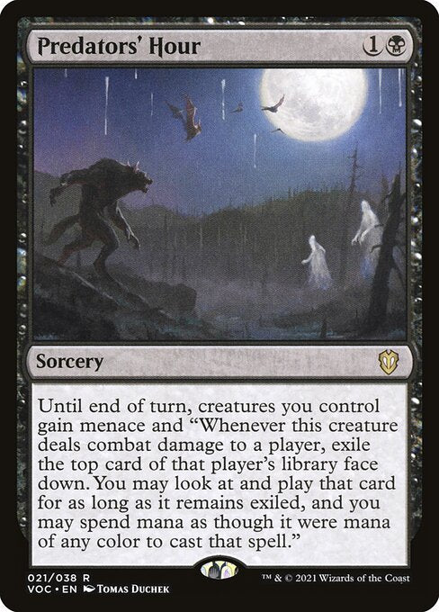 Predators' Hour - Crimson Vow Commander #21