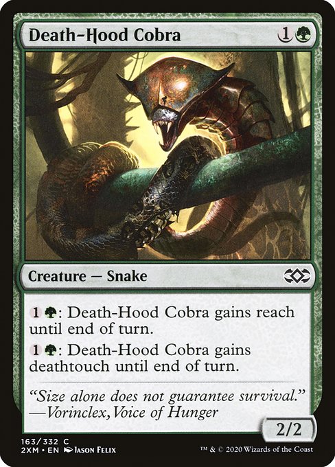 Death-Hood Cobra - Double Masters #163