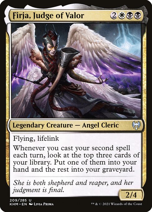 Firja, Judge of Valor - Kaldheim #209
