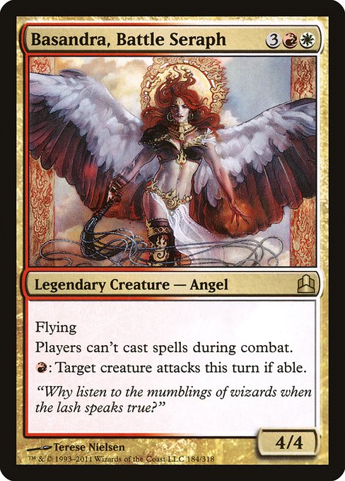 Basandra, Battle Seraph - Commander 2011 #184