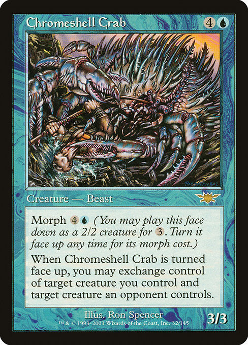 Chromeshell Crab - Legions #32