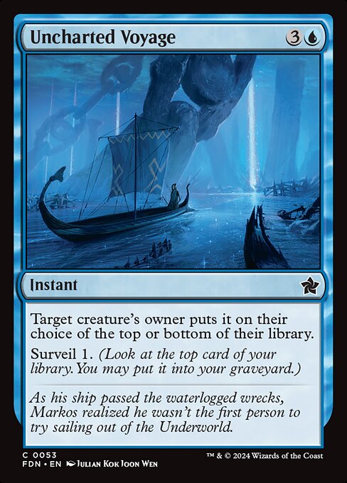 Uncharted Voyage - Foundations #53