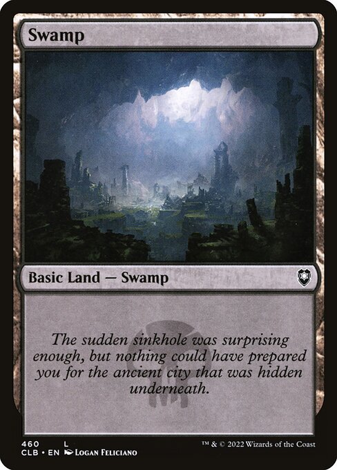 Swamp (460) - Commander Legends: Battle for Baldur's Gate #460