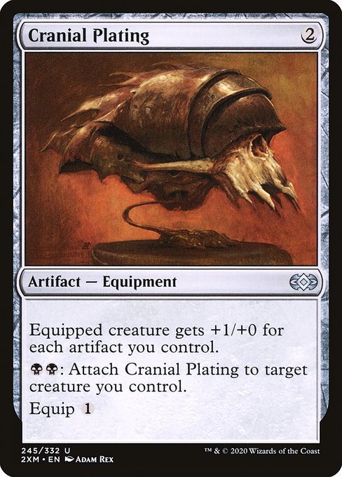 Cranial Plating - Double Masters #245