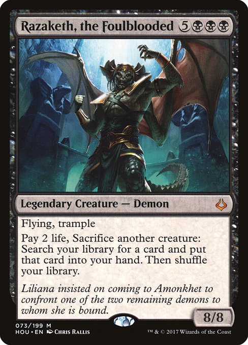 Razaketh, the Foulblooded - Hour of Devastation #73