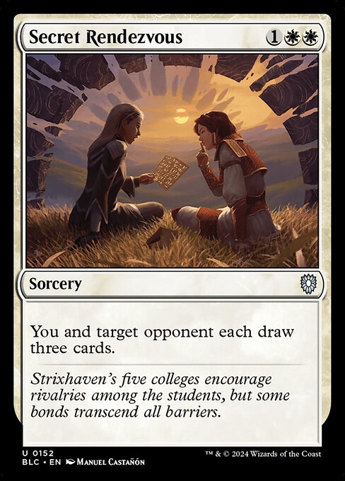 Secret Rendezvous - Bloomburrow Commander #152