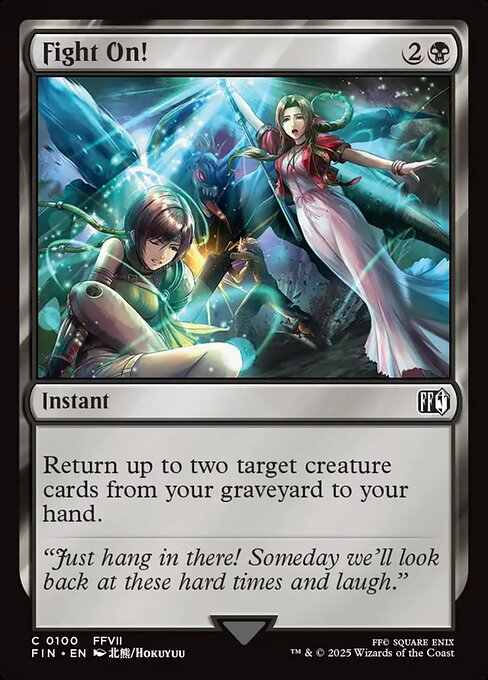 Fight On! - FINAL FANTASY:  - 100 - Near Mint