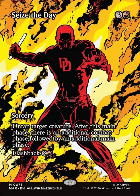 Seize the Day (Borderless) - Marvel Universe #73