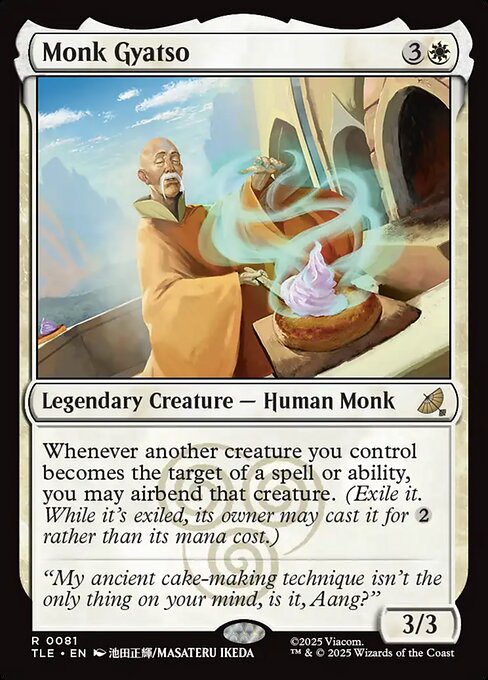 Monk Gyatso - Avatar: The Last Airbender Eternal #81