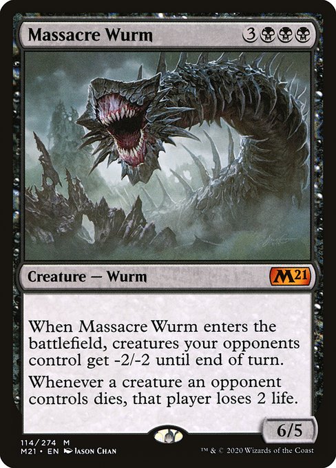 Massacre Wurm - Core Set 2021 #114