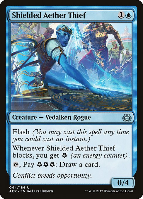 Shielded Aether Thief - Aether Revolt #44
