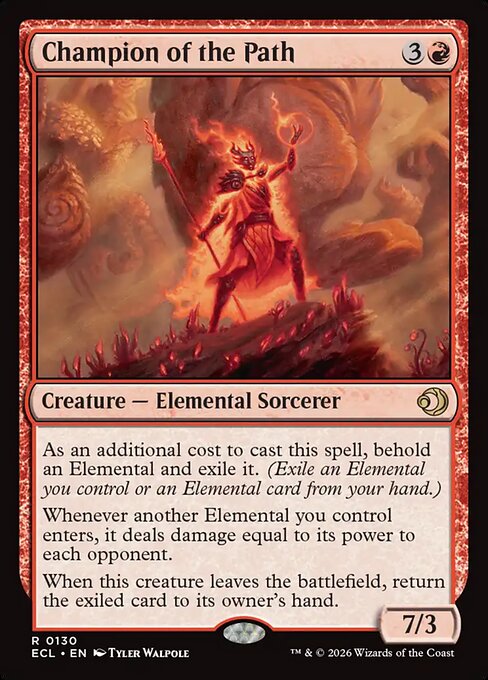 Champion of the Path - Lorwyn Eclipsed #130