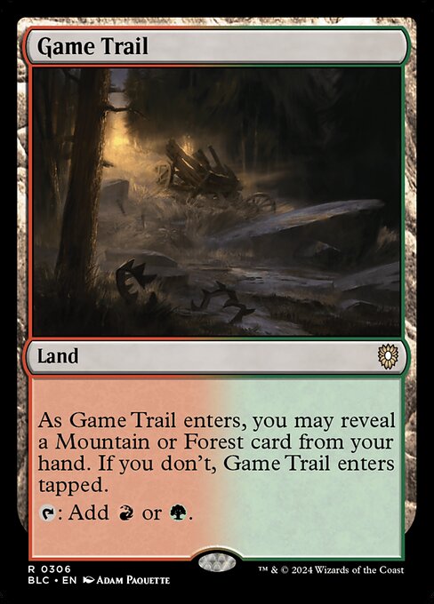 Game Trail - Bloomburrow Commander #306