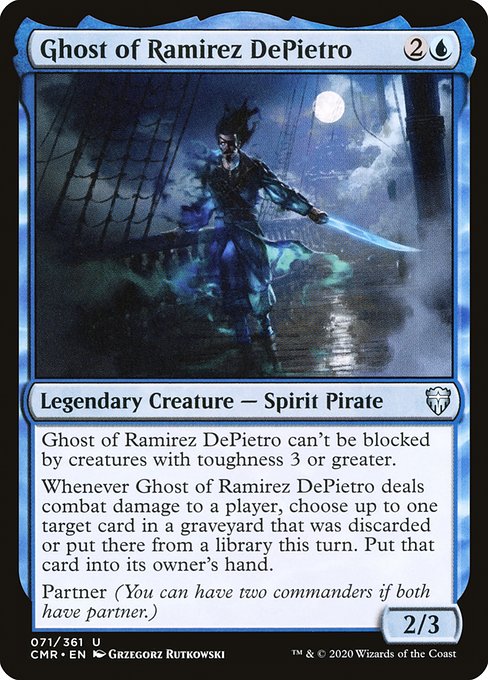 Ghost of Ramirez DePietro - Commander Legends #71