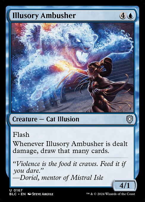 Illusory Ambusher - Bloomburrow Commander #167