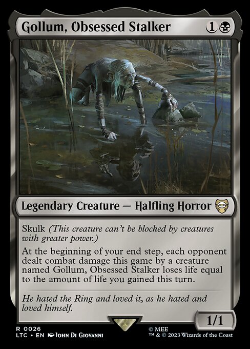 Gollum, Obsessed Stalker - Tales of Middle-earth Commander #26