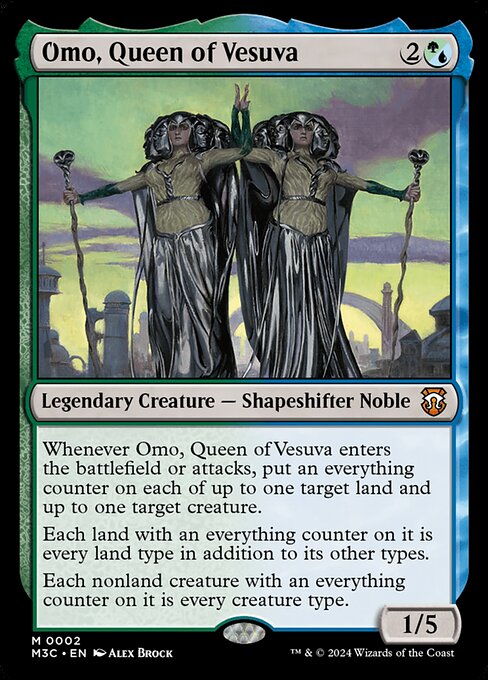 Omo, Queen of Vesuva - Modern Horizons 3 Commander #2