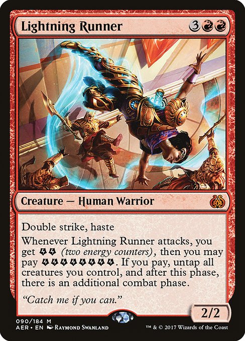 Lightning Runner - Aether Revolt #90