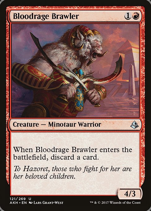 Bloodrage Brawler - Amonkhet #121