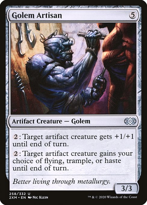 Golem Artisan - Double Masters #258