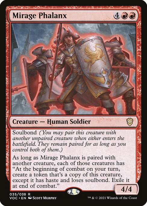 Mirage Phalanx - Crimson Vow Commander #35