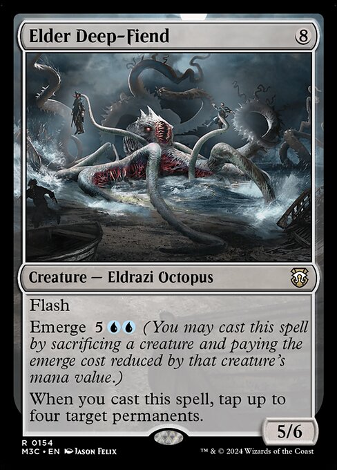 Elder Deep-Fiend - Modern Horizons 3 Commander #154