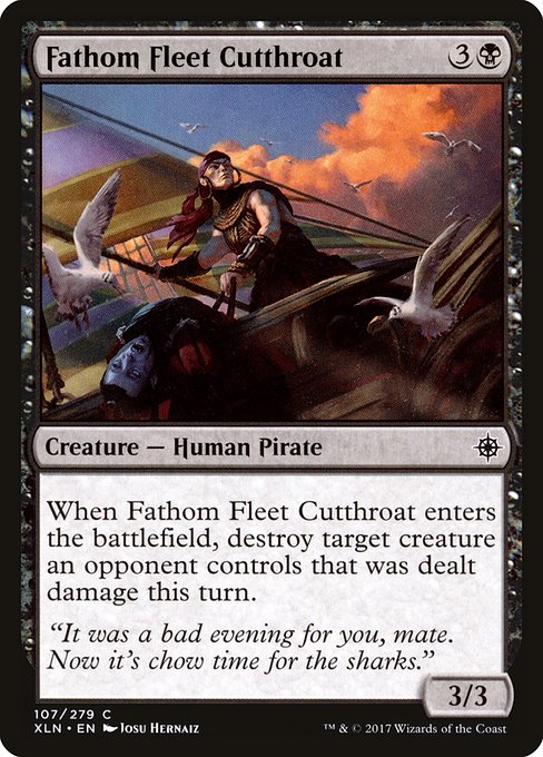 Fathom Fleet Cutthroat - Ixalan #107