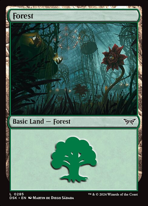Forest (0285) - Duskmourn: House of Horror #285