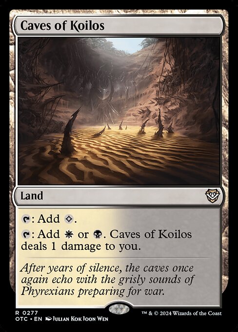 Caves of Koilos - Outlaws of Thunder Junction Commander #277