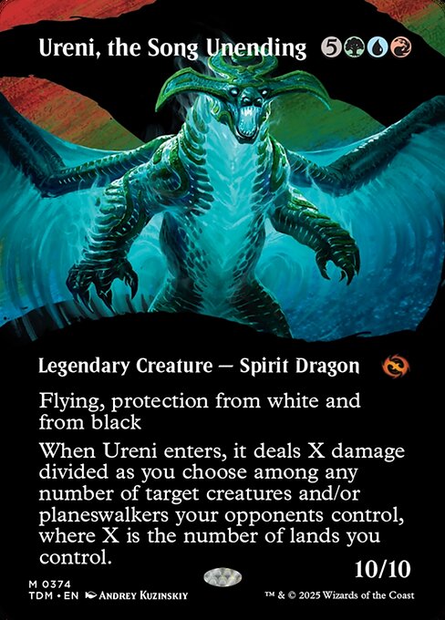 Ureni, the Song Unending (Borderless) - Tarkir: Dragonstorm #374