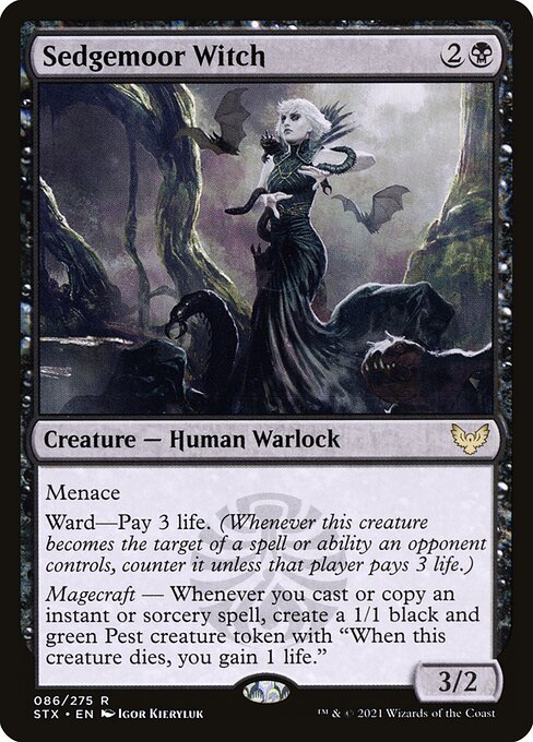 Sedgemoor Witch - Strixhaven: School of Mages #86
