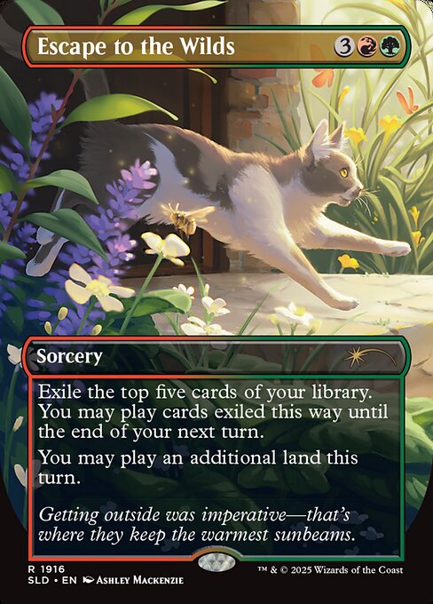 Escape to the Wilds (1916) (Rainbow Foil) - Secret Lair Drop #1916
