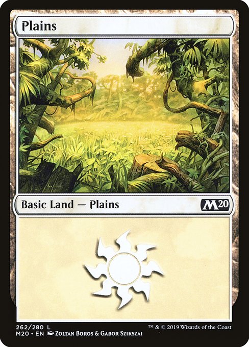 Plains (262) - Core Set 2020 #262