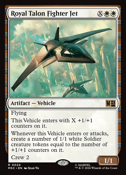 Royal Talon Fighter Jet - Marvel Super Heroes Commander #24