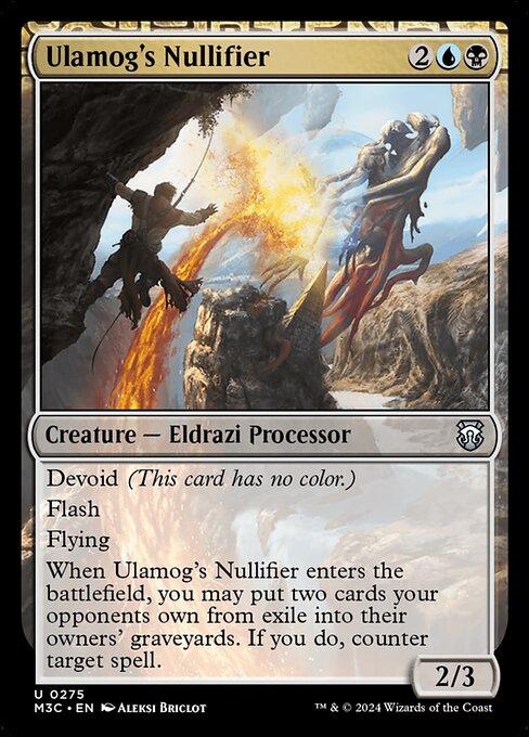 Ulamog's Nullifier - Modern Horizons 3 Commander #275