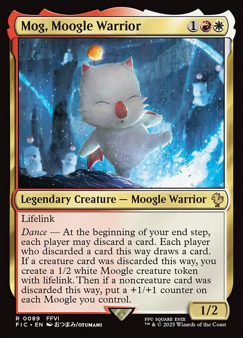 Mog, Moogle Warrior - Final Fantasy Commander #89