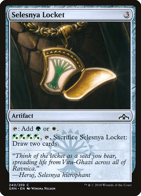 Selesnya Locket - Guilds of Ravnica #240