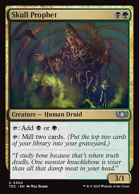 Skull Prophet - Tarkir: Dragonstorm Commander #304