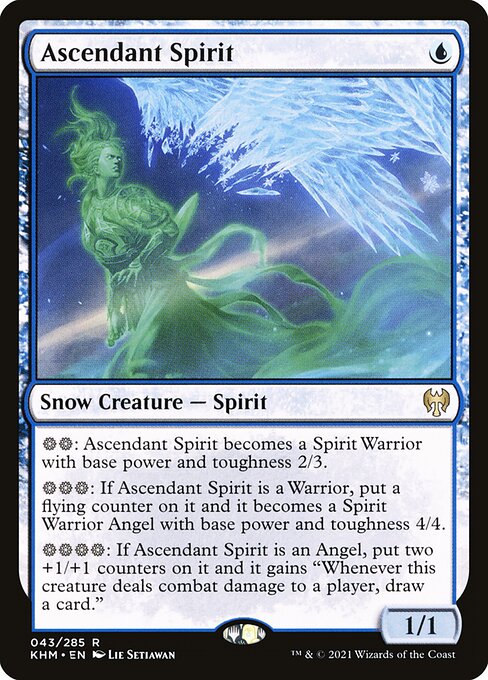 Ascendant Spirit - Kaldheim #43