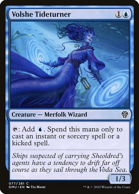 Volshe Tideturner - Dominaria United #77
