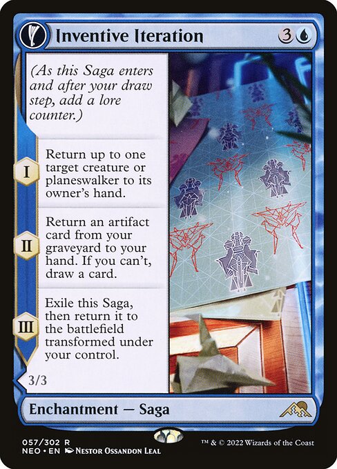 Inventive Iteration - Kamigawa: Neon Dynasty #57