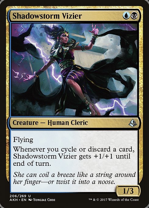 Shadowstorm Vizier - Amonkhet #206