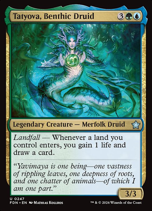 Tatyova, Benthic Druid - Foundations #247