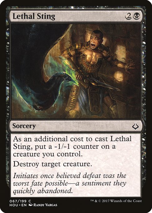 Lethal Sting - Hour of Devastation #67