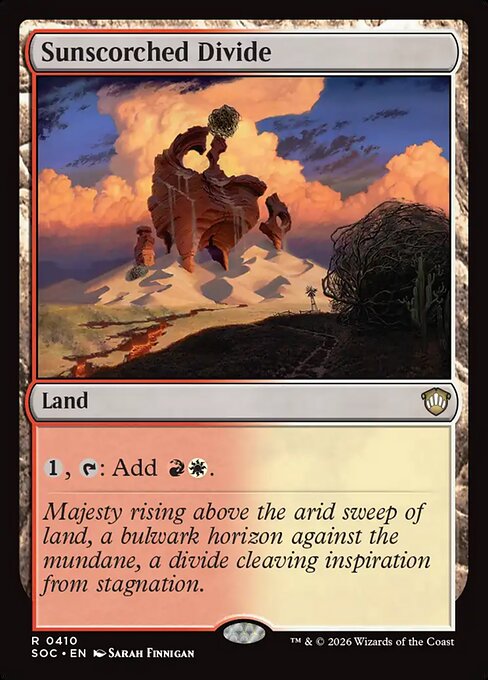 Sunscorched Divide - Secrets of Strixhaven Commander #410
