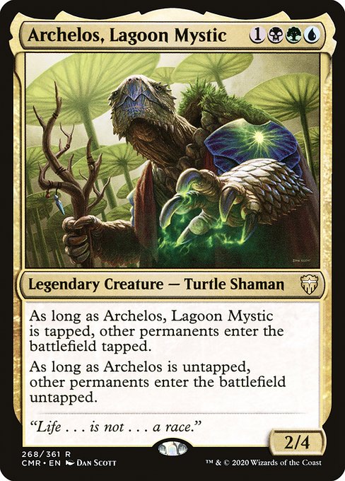 Archelos, Lagoon Mystic - Commander Legends:  - 268 - Near Mint