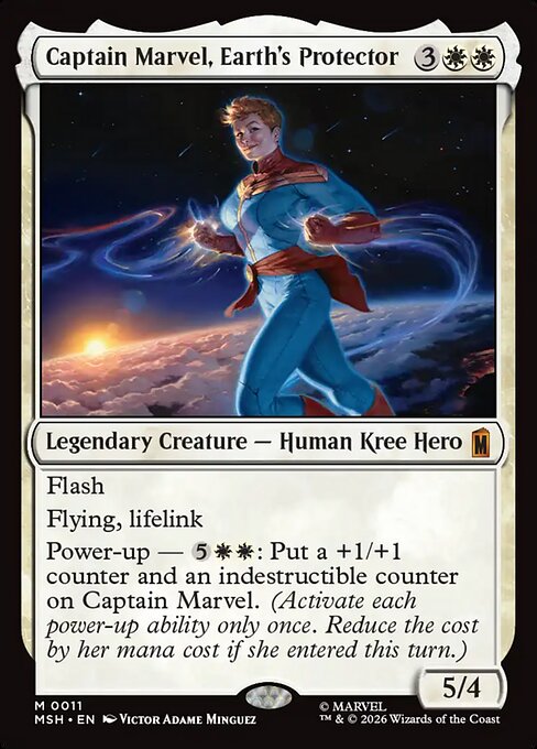 Captain Marvel, Earth's Protector - Marvel Super Heroes #11