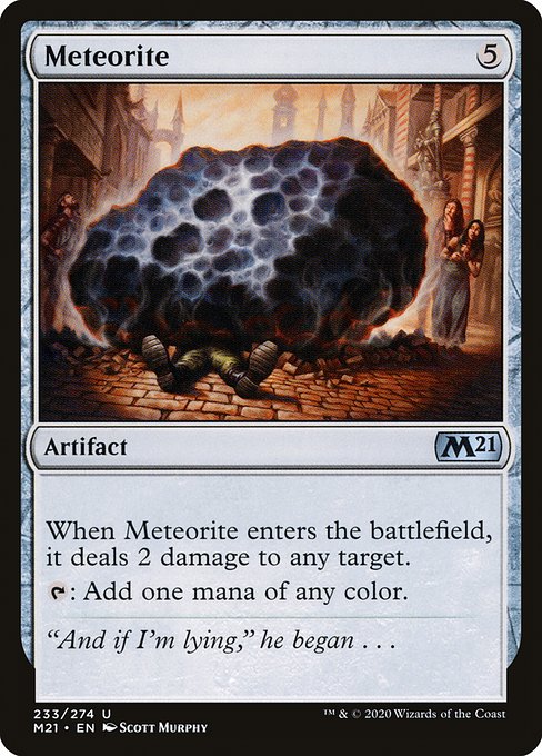 Meteorite - Core Set 2021 #233