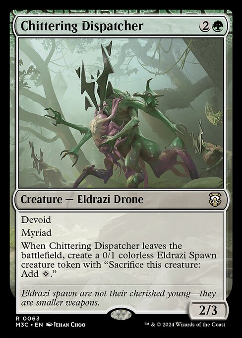 Chittering Dispatcher - Modern Horizons 3 Commander #63